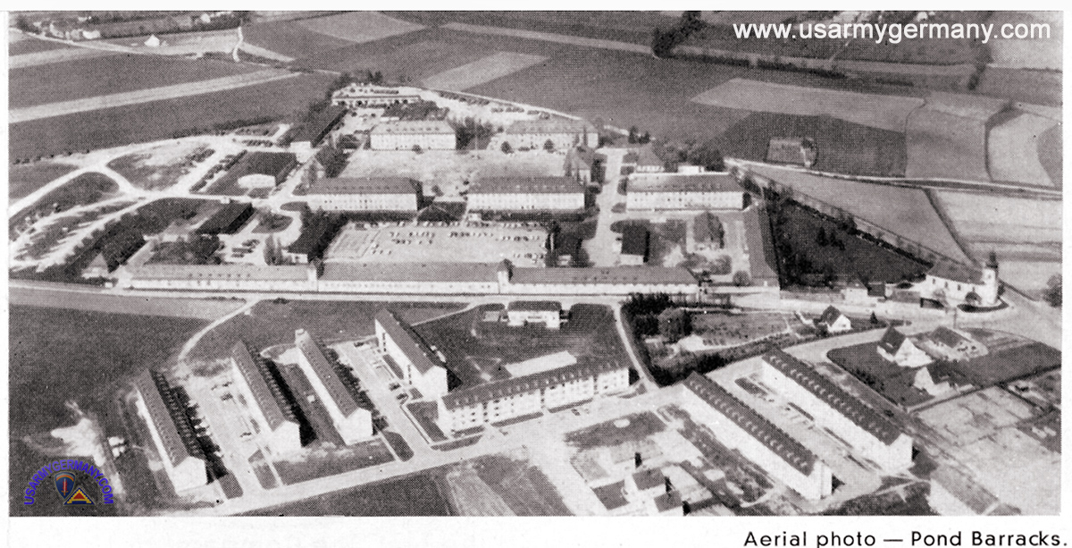 USAREUR Aerial Photos Pond Bks 1966